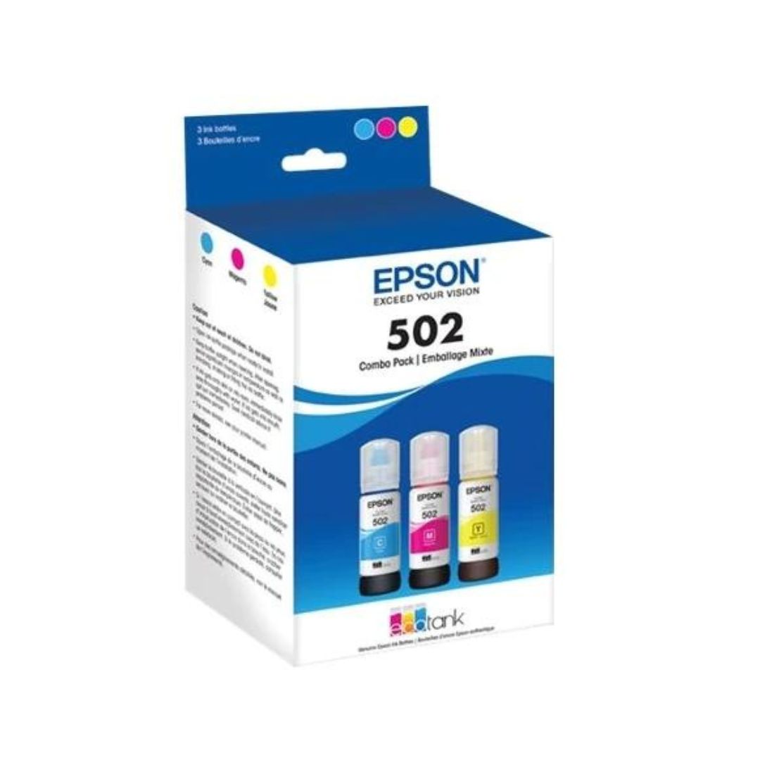 Epson 502 Ink Refill (For ET3850, ET4850 Printers) 3 color pack (N