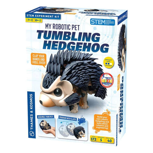 My Robotic Pet - Tumbling Hedgehog | Ages 7+ | 172 Pieces | STEM Kit