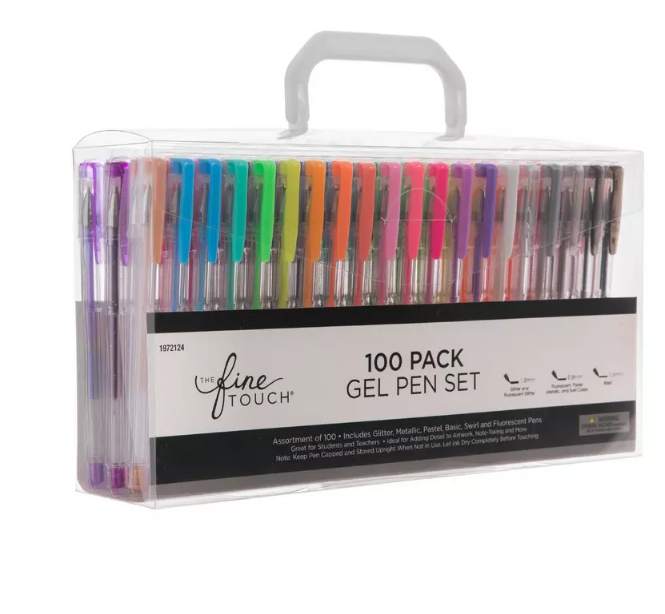 100 pack discount gel pens